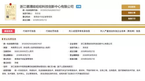 哇哈哈跨界造車 新公司成立，正式進軍新能源汽車賽道